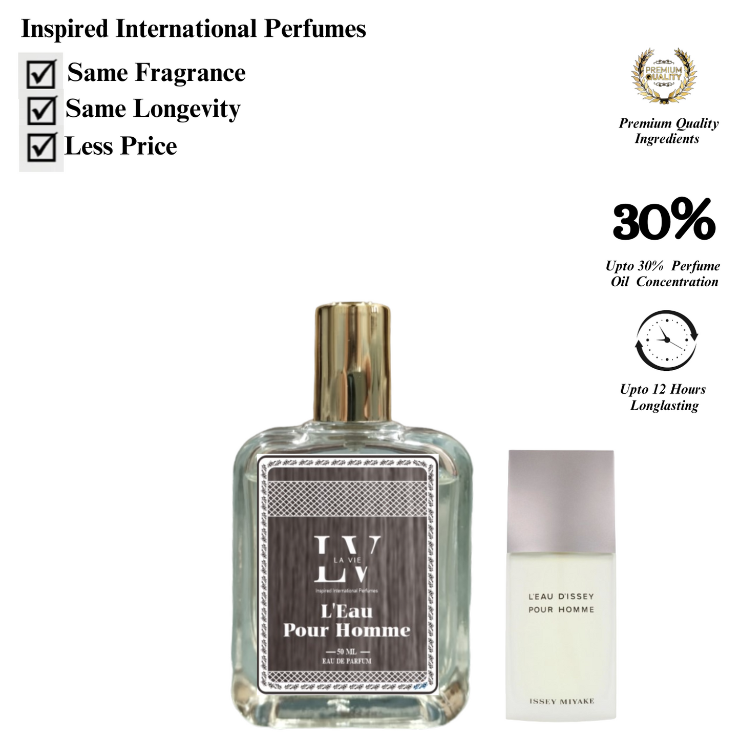 La Vie L'eau Pour Homme- Inspired by L'eau D'Issey Miyake Pour Homme